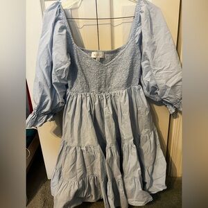 MARBLE Light Blue Casual Woman’s Dress